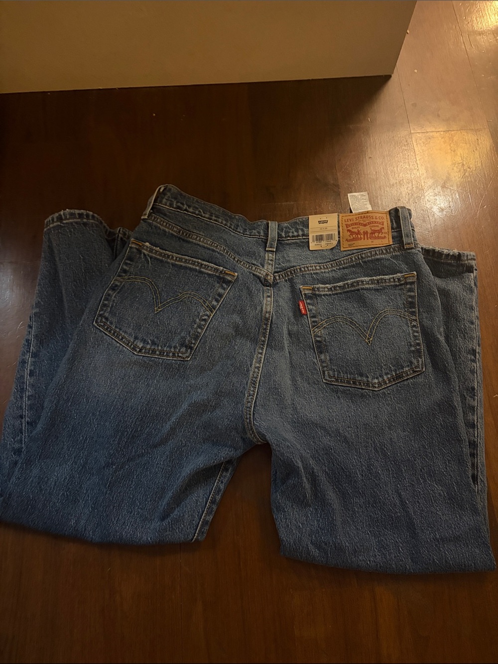 Levi's Blue Classic Back-Pocket Jeans
